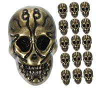 Gadpiparty 20 Pièces Rivets Crâne Alliage pour Artisanat DIY Accessoires Rivets pour Chaussures Vêtements et Sacs Décoration Punk et Légère Couleur Bronze Antique