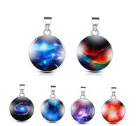 Gadpiparty 20 Pièces Trays Acier Inoxydable pour Pendentifs Diy Kit de Supports Ronds pour Colliers et Bijoux Couleur Acier