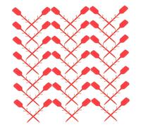 Gadpiparty 2000 Pièces Tamper Resistant Plastic Fire Extinguisher Lock Pins High Visibility Safety Seals for Equipment Management in Homes Offices and Industrial Use