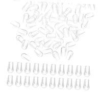 Gadpiparty 200pièces Caps De Remplacement Pour Rack De Lave-vaisselle Transparent Capuchons De Pour Tiges De Lave-vaisselle Et Réparatrice Pour Accessoires De Cuisine