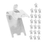 Gadpiparty 20pièces Clips De Support Pour Étagère Réfrigérateur Et Congélateur Acier Et Faciles à Installer Pour Usage Commercial Et Domestique