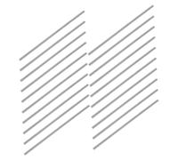 Gadpiparty 20pièces Lot de Tiges Métal pour Blocage De Crochet Outils De Tricotage Acier De Blocage pour Planches Perforées