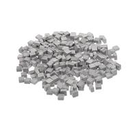 Gadpiparty 210 Pièces Scale Realistic Grey Simulation Bricks for DIY Crafts Garden Landscaping Accessories
