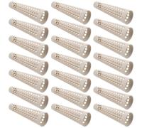 Gadpiparty 25 Pièces Bobine Conique en Plastique pour Teinture Textile,