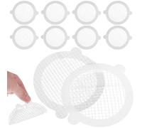 Gadpiparty 25 pièces Lot de Couvre-draineurs Jetables Attrape-Cheveux Anti-bouchage pour Évier Filtre Drain Polyvalent pour Salle de Bain et Cuisine Installation Facile