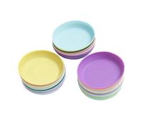 Gadpiparty 25 pièces Plateaux pour Pots de Fleurs Plastique Supports Ronds Antidérapants et Résistants Aux UV Accessoires pour Plantes Intérieur et Jardin Soucoupes pour Plantes et Semis