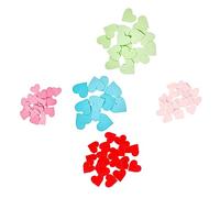 Gadpiparty 250 Pièces d'amour en Forme De Cœur Formes Colorées Amour Décoration À Suspendre Papier Haing Décor Fête Pendentif Décor pour Bricolage Décoration De Mariage