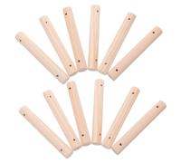 Gadpiparty 26 Pièces Matières Premières pour Les Bâtons De Cage à Oiseaux Faisceaux De Jouets D'oiseau Bâtons De Bricolage Brindilles Bûches pour L'artisanat Bâtonnets Ronds Beige