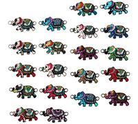 Gadpiparty 28pièces Breloques Éléphant Diy Pour Colliers Pendentifs Éléphant Soi-même Breloques Artisanales Pour Fabrication De Bijoux