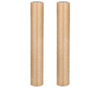 Gadpiparty 2pcs Griffoirs pour Chats D'intérieur en Jute Beige Mécanisme de Fixation Facile à Remplacer pour Arbre à Chat Modèle M8
