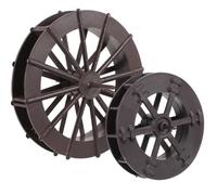 Gadpiparty 2pcs Roue à Eau Feng Shui en Plastique pour Aquarium et Fontaine de Table, Accessoire Multifonction Circulant l'eau, Décoration pour Bureau ou Salon
