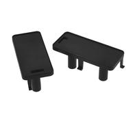 Gadpiparty 2pièces Bouton de Porte Micro-ondes Rectangulaire Remplacement Éjection Porte Bouton-poussoir Micro-ondes Accessoire de Remplacement pour Four à Micro-ondes