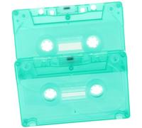 Gadpiparty 2pièces Cassette Audio Vide Décorative Ruban Magnétique pour Artisanat Et Décoration Intérieur