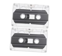 Gadpiparty 2pièces Cassette Audio Vierge pour Loisirs Créatifs Décoration Murale Forme De Cassette Accessoire à Monter Soi-même