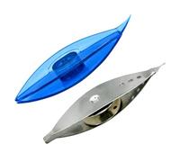 Gadpiparty 2pièces Lot de Navettes De Frivolité DIY Accessoires De Tissage Plastique Et Métal pour Tricot Et Artisanat