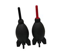 Gadpiparty 2pièces Poire Soufflante pour Caméra Anti-poussière Résistante Chaleur avec Forme Fusée pour Nettoyage Objectif Clavier Laptop