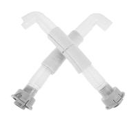 Gadpiparty 2pièces Raccord De Tuyau De Drain Pour Machine à Laver Connecteur Équerre Pour Évacuation Sous Évier Adaptateur Étanche Et Compatible Avec Plusieurs Modèles