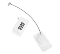 Gadpiparty 2pièces Verrou De Sécurité Pour Fenêtre Coulissante Loquet Pour Réfrigérateur Verrouillage Garçon Fille Pour Placards Et Fenêtres Ajustable Sans Perçage Robuste Et Fiable