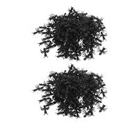 Gadpiparty 2sacs Figurines De Fourmis Plastique Réalistes Accessoires De Farces pour Halloween Insectes Factices Noirs pour Décorations Et Blagues Sachet