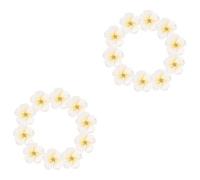 Gadpiparty 3 Ensembles Accessoires Pour Cheveux Mariage Fleurs Pinces À Cheveux Décoratives Décorations En Épingle À Cheveux Bricolage Pâte Polymère Blanche 10 Pièces * 3