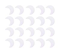 Gadpiparty 3 Ensembles Pendentifs Verre Forme De Lune Accessoires Diy Pour Création De Bijoux Charms Étoilés Gemmes Couleur 50 Pièces * 3