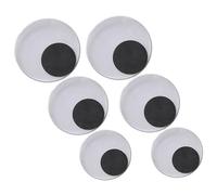 Gadpiparty 3 Paires Stickers Géants pour Yeux pour Bricolage Autocollants Décoratifs Amusants pour Adhésif