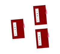 Gadpiparty 3 Pièces Cahier Exercices de Calligraphie Chinoise pour Apprentissage de Plume Épais pour Pratique de Main Copie de Dream of Mansions Style