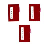 Gadpiparty 3 Pièces Carnet de Pratique de Calligraphie Chinoise Cahier de Pratique pour Adolescents et Adultes Design de Surface Lisse pour Expérience Exceptionnelle de Calligraphie Épaissi