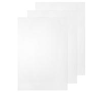 Gadpiparty 3 Pièces Feuille de Plastique PVC A4 210x297mm 1mm Transparent pour Panneaux D'affichage Photo et Encadrement Utilisation Artistique et Bricolage