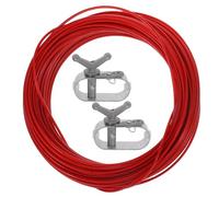 Gadpiparty 3 pièces Kit de Câble et Tendeur pour Bâche de Bassin avec Treuil Manuel pour Fixation Sécurisée et Protection Hivernale Adapté à Tous Types de Bassins