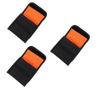 Gadpiparty 3 Pièces Pack De Filtres De Caméra Petit pour Appareil Photo Pochette De Téléphone Étanche Caméscope Numérique Pochette pour Objectif Sec Trousse Orange Polyester Ou Nylon