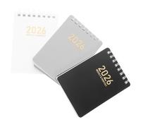 Gadpiparty 3 Pièces Planner Notebook Set With Spiral Binding Daily Calendar Book For Notes Planning