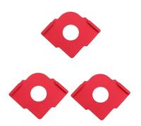 Gadpiparty 3 Pièces Positionneur Angle Demi Rond Gabarit de Chanfreinage pour Modèles de Rayons à Outil Pratique pour Menuiserie et Projets de Défonçage