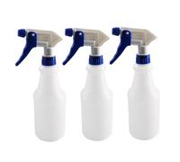 Gadpiparty 3 pièces Pulvérisateur Eau Épais pour Nettoyage Voiture et Jardin Bouteille Plastique Portable de Bleu Facile à Utiliser et Rechargeable