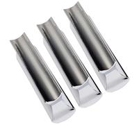 Gadpiparty 3 Pièces Slide Métallique pour Guitare Électrique, Barre Arc