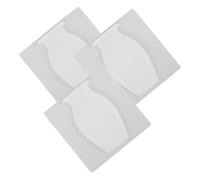 Gadpiparty 3 Pièces Vase Mural Support de Fleurs séchées Pot à Fleurs Suspendu White