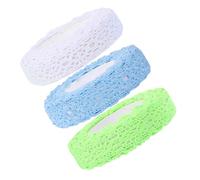 Gadpiparty 3 Rouleaux Ruban Adhésif Dentelle Élégant pour Diy de Ruban Dentelle Ciel Cassé pour Scrapbooking Cadres Photo et Décorations Fêtes