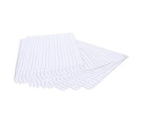 Gadpiparty 30 Pièces Cartes Apprentissage Alphabet et Phrases Bandes de Mots Lignées pour École et Bureau Supports Pédagogiques et Portables Matériel Éducatif