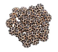 Gadpiparty 30 Pièces Lot de Boutons Ronds Métalliques Motif Floral Vintage pour Couture Vêtements Manteaux Décoration DIY