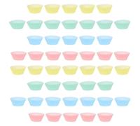 Gadpiparty 300 Caissettes à Muffins en Papier Colorées Assorties Moules à Cupcakes Jetables pour Pâtisserie Emballages à Gâteaux pour Fêtes Cuisine
