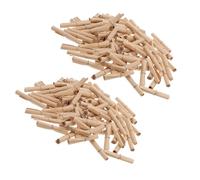 Gadpiparty 300 Rouleaux Miniatures en Papier Kraft Marron Design Vintage pour Messages d'anniversaire et Événements, 300 Pièces pour Exprimer des Sentiments avec Élégance