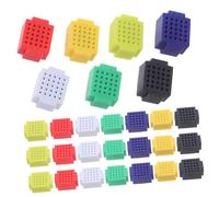 Gadpiparty 35 Pièces Planche à Circuit Imprimé Universel Platine De Prototypage Panneau De Circuit Imprimé Plaque D'entraînement à La Soudure Plastique