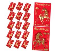 Gadpiparty 360 Pièces Lucky Money Envelopes Year Of The Horse Creative Lunar Chinese Packets For Spring Festival Family Reunions And Gift Giving