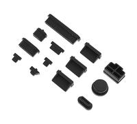 Gadpiparty 3ensemble Cache Ordinateur Silicone Bouchons Poussière Lot de Obturateur Protection pour Ports Ordinateur Portable Bouchon Prise De Poussière