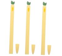 Gadpiparty 3pièces Pochette De Silicone Carotte pour Stylet Compatible avec Pencil Design Cartoon Unique Anti-Rayures Et Antidérapante pour Offrir Plaisir