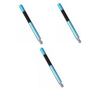 Gadpiparty 3pièces Stylet Capacitif à Disque pour Écrans Tactiles Stylo Tactile Couleur Bleu pour Tablettes Et Smartphones Précision De Dessin Et Prise De Notes