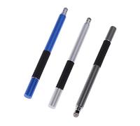Gadpiparty 3pièces Stylet Capacitif Multifonction pour Écrans Tactiles Stylos Métalliques Fins pour Smartphones Et Tablettes Bleu Foncé