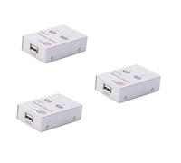 Gadpiparty 3pièces USB Commutateur De Partage pour Imprimante Et Scanner Dispositif De Partage Automatique sans Fil pour Ordinateurs Économisez De Espace Coûts Bureau