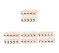 Gadpiparty 4 Ensembles Accessoires De Porte-Clés Petit Pour Porte-Clés Mignon Collier De Lapin Animal En Peluche Oxyde Lapin Breloque Pendentif Fabrication De Perles Swift Fun 20 pièces * 4