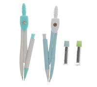 Gadpiparty 4 ensembles Kit de Compas de Géométrie pour Étudiants Outils de Dessin Précis et avec Boîte de Recharges Fournitures Scolaires pour Mathématiques Art et Dessin Technique